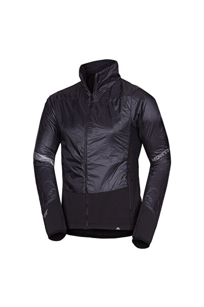 NORTHFINDER Jachetă hibridă pentru bărbați Polartec® SVISTOVY neagră