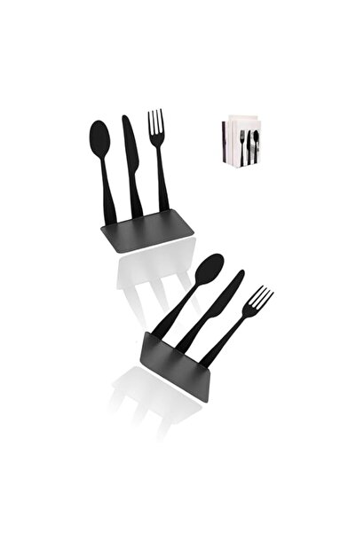 Generic Kitchen Bookends Set - Decorative Metal Fork & Spoon Book Ends for Co...