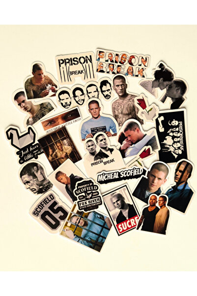 Studio D arte DIY KIT Set de stickere Prison Break Bullet Journal Agendă Lapt...