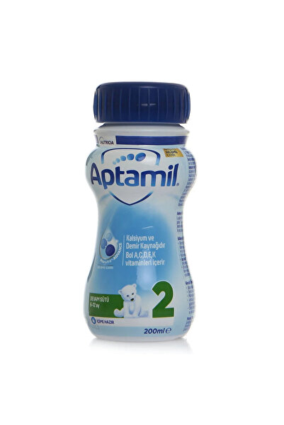 Aptamil Devam Sütü İçime Hazır (Sıvı) 200 ml 6-12 Ay 4 ADET