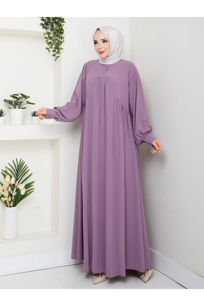 Rüyam Moda Pi̇lli̇seli̇ Roba Dress