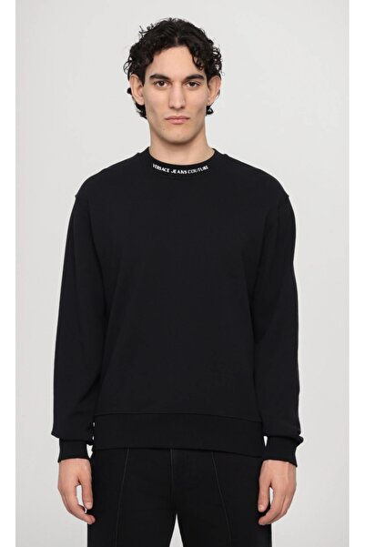 VERSACE JEANS COUTURE Institutional Logo Regular-fit Sweatshirt