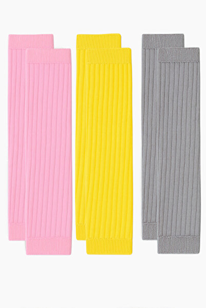 EFFE 3 Adet Basic Kalın Pamuk Karışımlı (Modern Dans&Bale) Çocuk Tozluk