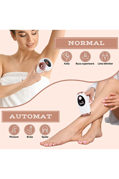 Animati.ro 5-Step IPL Epilator For Body, Face, Armpit & Groin