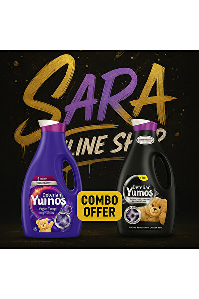 Yumoş Yumos Detergent Liquid Black 2.52L + Colorful 2.52L