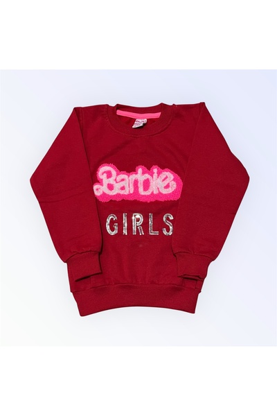 BİLGENS BUTİK Girl's Rose Gold Sweatshirt