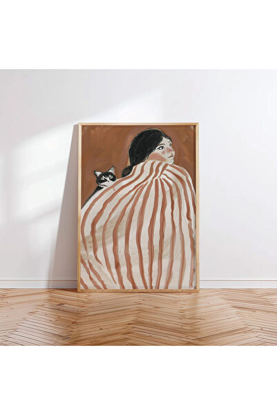 Tuba Decor Tablo dintr-o singură bucată cu rame din lemn pentru sufragerie, s...