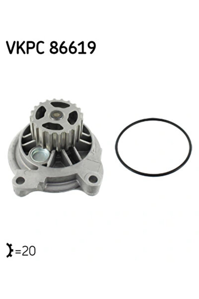 SKF Pompa De Apa Racire Motor Audi 100 C4/A6 C4 Vw Lt 28-35 1 Bus/Lt 28-35 1