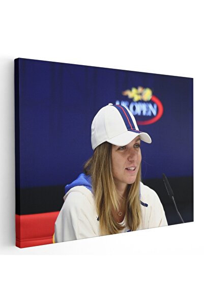 Tablou Canvas Tablou Simona Halep, jucatoare de tenis, cod 1604