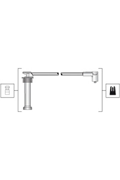 MAGNETI MARELLI Set Cablaj Aprinder Ford Mondeo 3