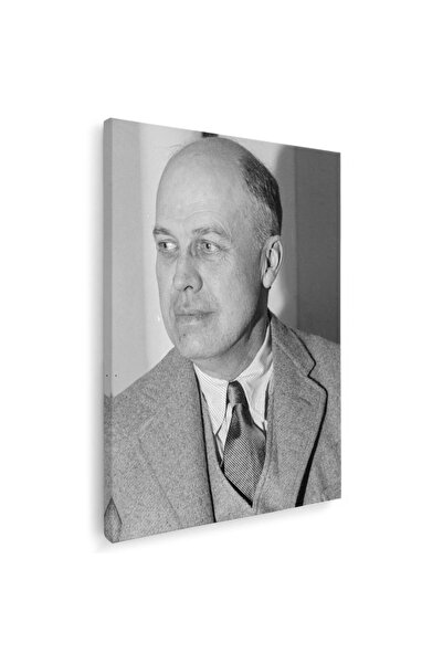 Tablou Canvas Tablou Edward Hopper, pictor, alb, negru, cod 1558