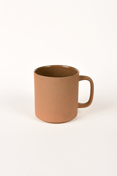 RUQ Ceramics كوب بني من الحجر – 270 مل – قطعة واحدة