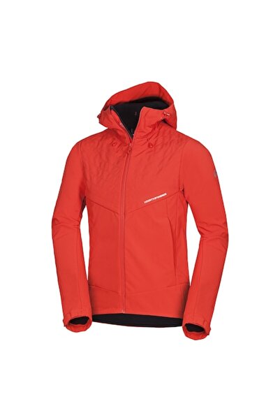 NORTHFINDER Men's Softshell Jacket with 5K/5K Insulation Marquis 3XL Orange/B...