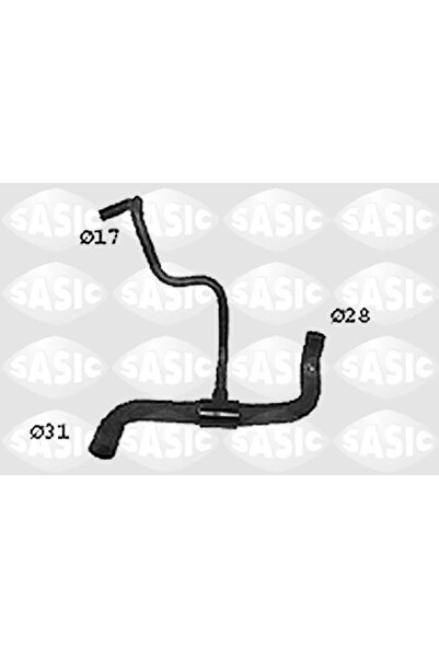 SASIC Furtun Radiator Inferior Stanga Renault Megane 1/Megane Scenic