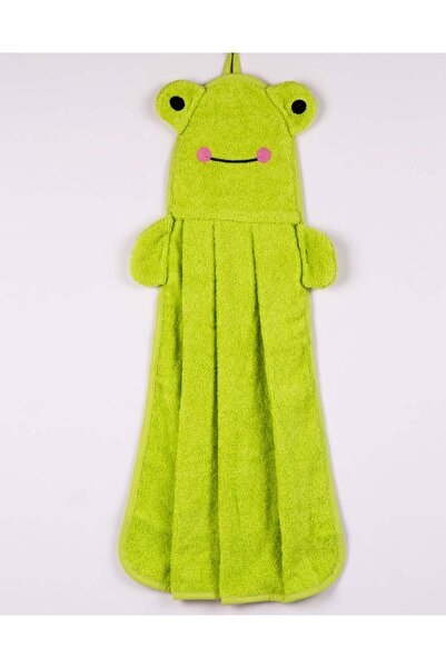 RAMEL منشفة يد للأطفال - بأشكال حيوانات (الضفدع)