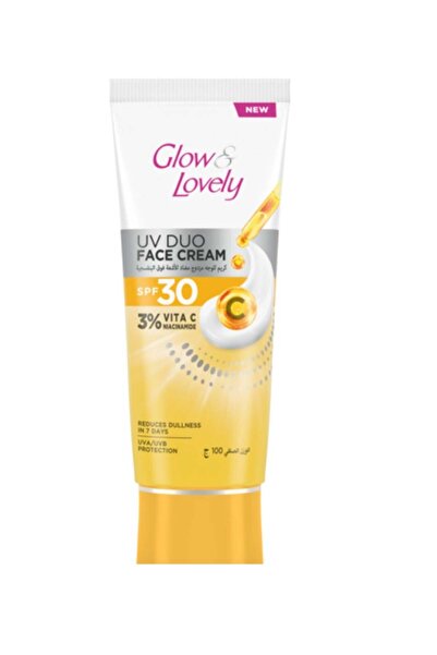 Glow & Lovely كريم الوجه UV Duo فيتامين C 100 جرام