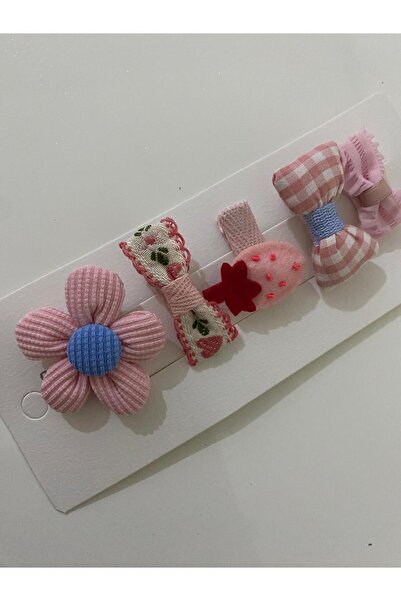 RSTM مشبك شعر بوتيك بخمسة ألوان أنيقة ورائعة بأنماط متنوعة