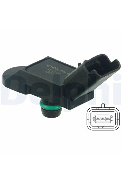 DELPHİ Senzor Presiune Supraalimentare Citroen C4 1/C4 Grand Picasso 1/C4 Pic...