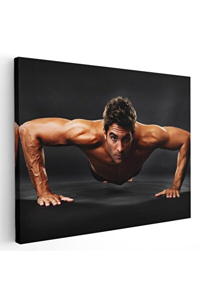 Tablou Canvas Tablou barbat facand flotari, cod 3269