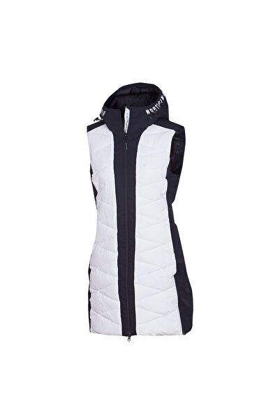 NORTHFINDER Women's waterproof and windproof insulating vest BETTY whiteblack