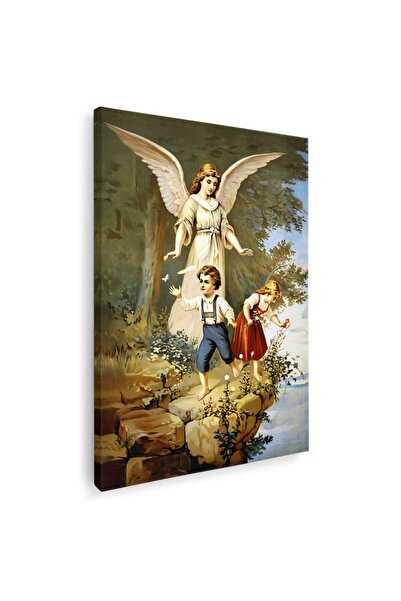 Tablou Canvas Icoana Inger protejand copii, cod 2466