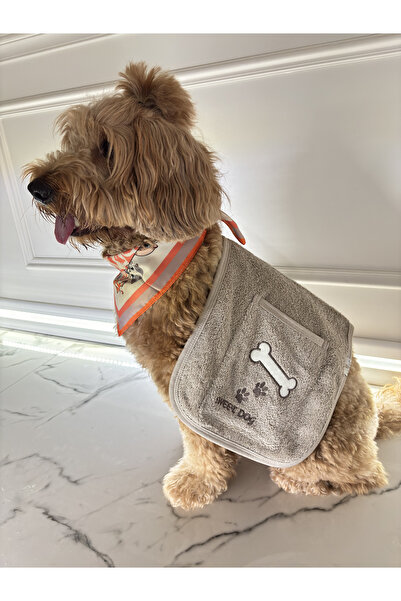 RAMEL منشفة الكلاب - كابتشينو