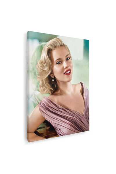 Tablou Canvas Tablou Scarlett Johansson actrita, cod 2099