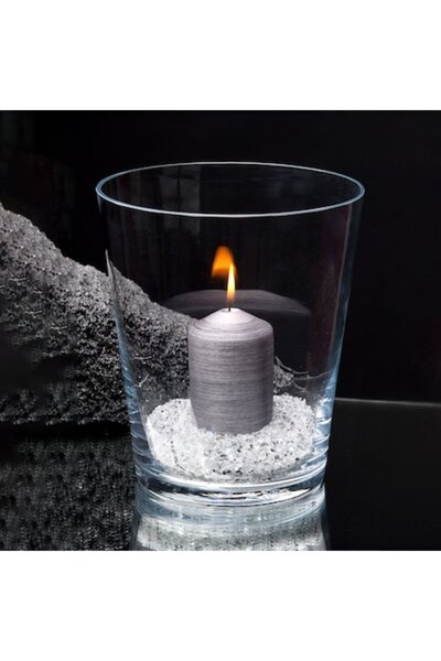 ANTBRO Pietriș decorativ, oglindă neagră transparentă, granulație 1-4 mm, cap...