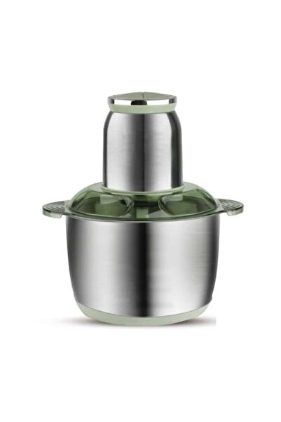 Deliny Tocător electric universal, bol din oțel inoxidabil de 3 l, putere 500 W, 4 lame, legume și carne