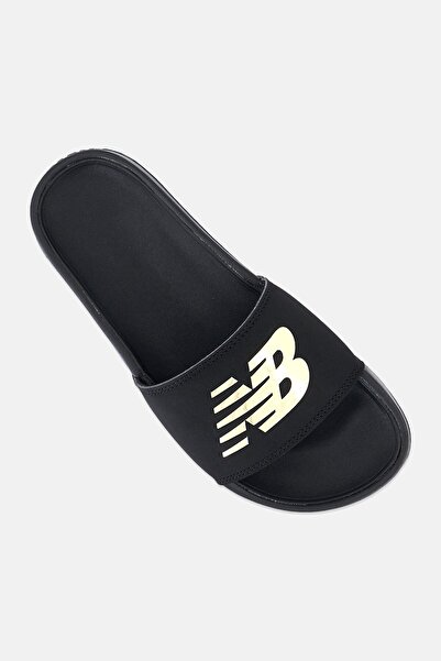 New Balance Women Medium SWM200K3 Slip On Slides, Black