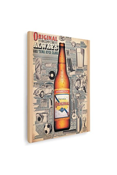 Tablou Canvas bere Original vintage, cod 3980
