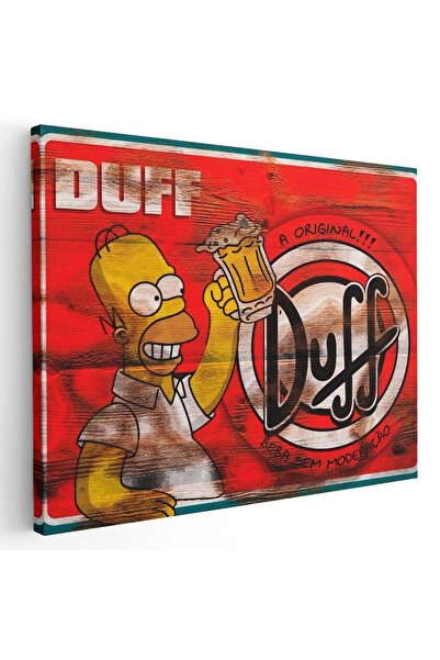 Tablou Canvas bere Duff vintage, cod 4104