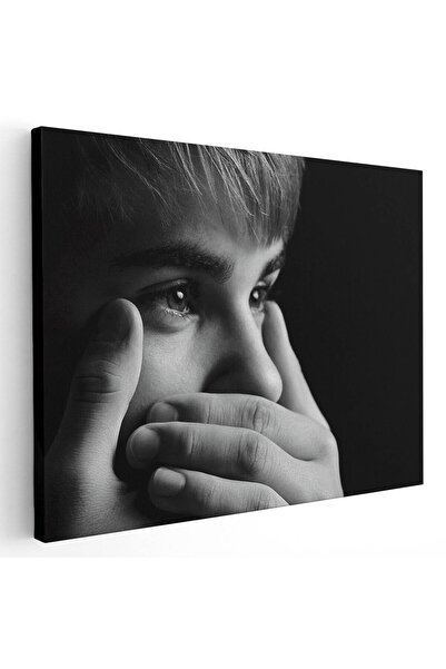 Tablou Canvas Justin Bieber cantaret, cod 2408