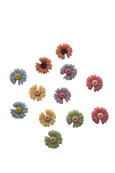 kalben accessories إكسسوار شخصية باباتيا بوليميركيل 12 قطعة