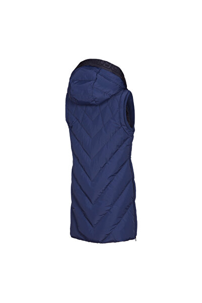 NORTHFINDER Women's insulated vest in trendy style VELDA bluenights
