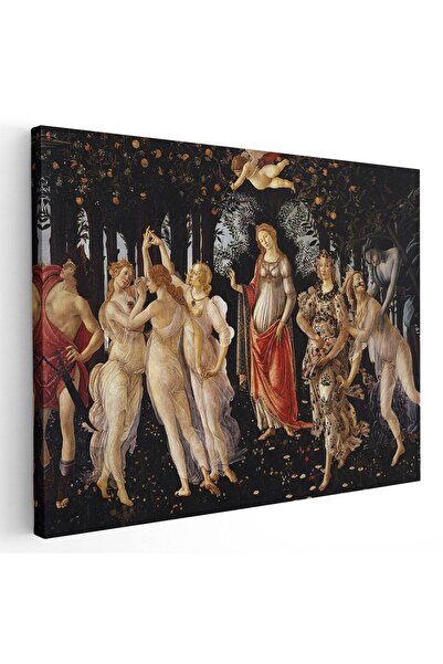 Tablou Canvas Tablou pictura Primavara de Botticelli, cod 2153