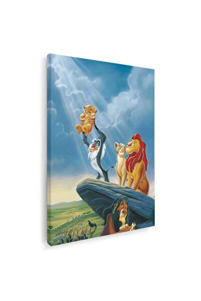 Tablou Canvas Regele Leu desene animate, cod 4709