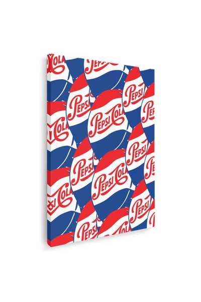 Tablou Canvas logo Pepsi Cola vintage, cod 4009