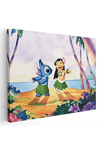 Tablou Canvas Lilo si Stitch desene animate, cod 4858