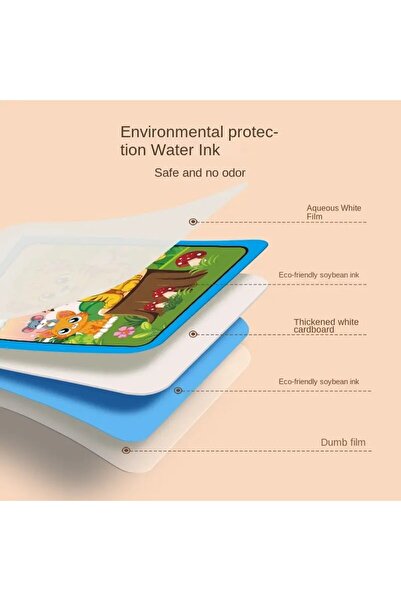 OEM Magical children's coloring book with water pen, Sofia model