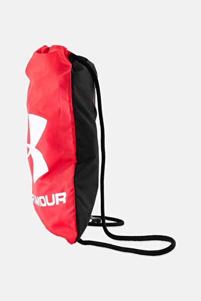 Under Armour Men Brand Logo Gym Sack Drawstring Bag, Red