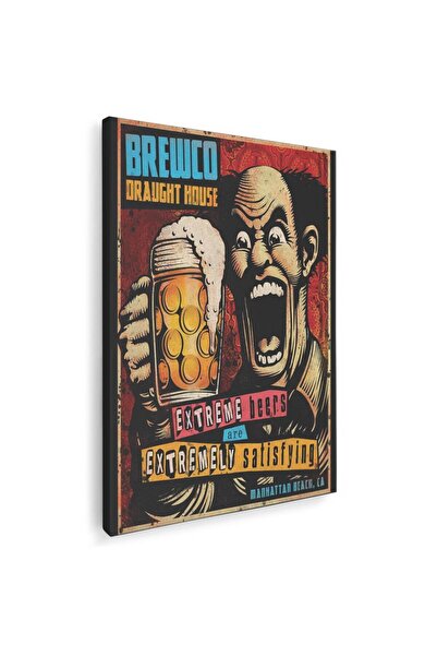 Tablou Canvas Tablou Brewco vintage, cod 4131
