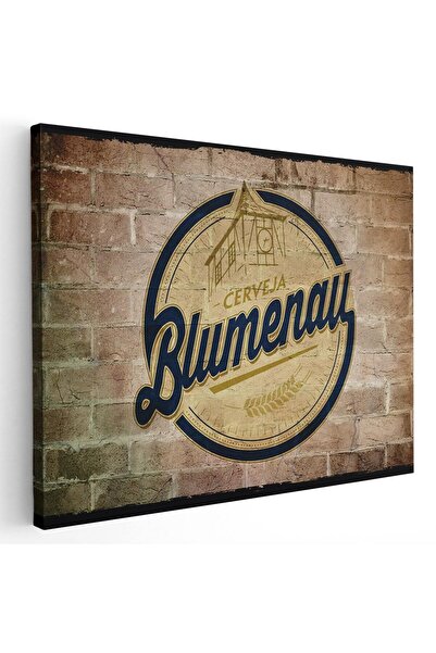 Tablou Canvas logo Blumenau vintage, cod 4108