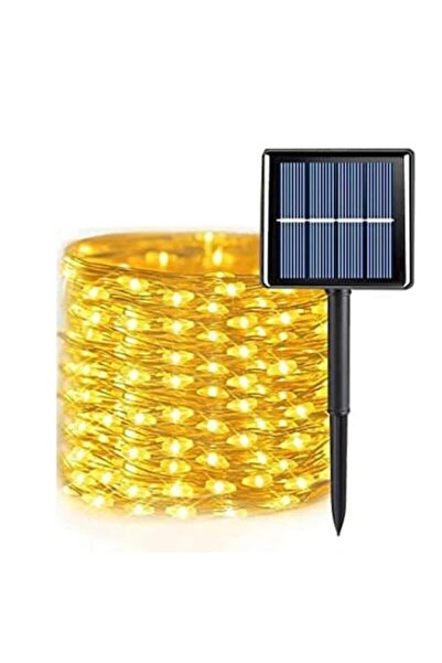Deliny Χριστουγεννιάτικα Φωτάκια, Ηλιακά Φωτάκια σε Κορδόνι για Εσωτερική ή Εξωτερική Χρήση, 30 μέτρα με 300 LED, Αδιάβροχο