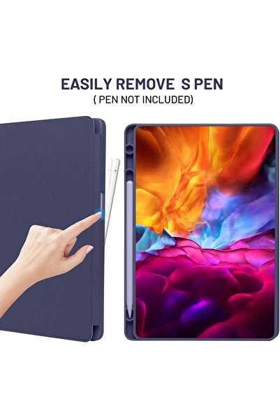 Generic Compatible With Samsung Galaxy Tab A9 Plus/A9+ 11 Inch 2023, Case With Pen Holder, Trifold Stand, Au