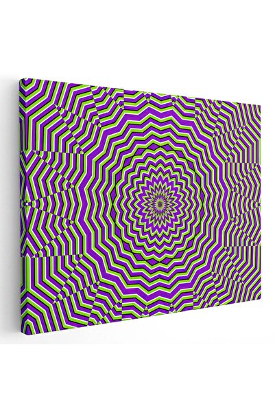 Tablou Canvas iluzie optica forme geometrice, cod 5548