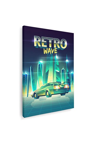 Tablou Canvas Retro Wave vintage, cod 5367
