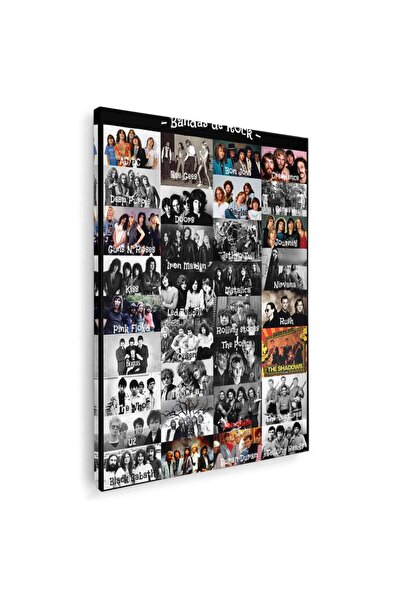 Tablou Canvas trupe de rock, cod 2410