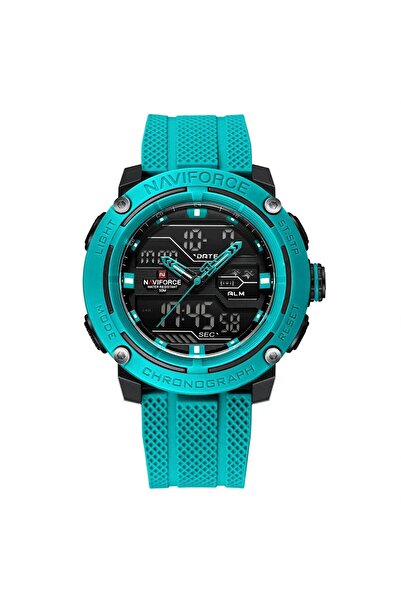 Naviforce Ceas bărbătesc albastru 7114 – Funcții multiple, Design sportiv, Cronometru, Rezistent la apă 5ATM