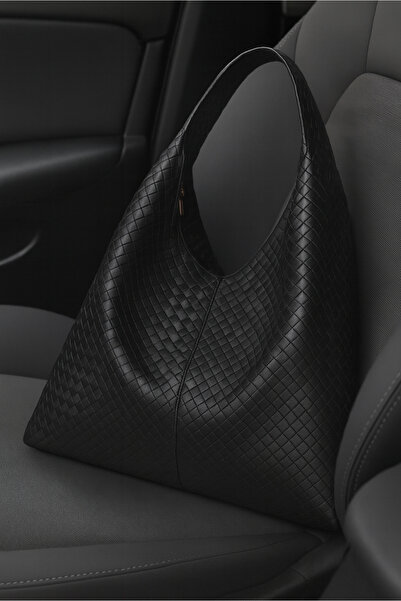 Adelina Bags Kadın Salaş Siyah Büyük Siyah Dream Omuz ve Tote Çanta